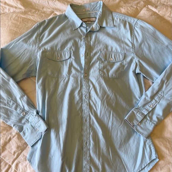 Mens pd&c classic fit button up shirt -M - Picture 4 of 5